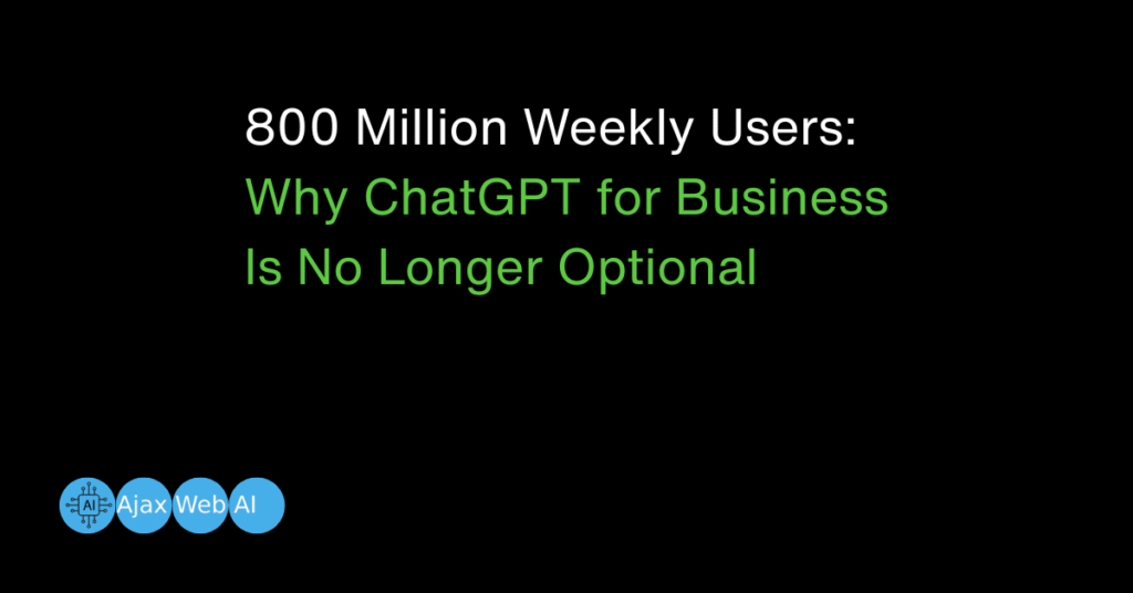 ChatGPT for business keynote slide