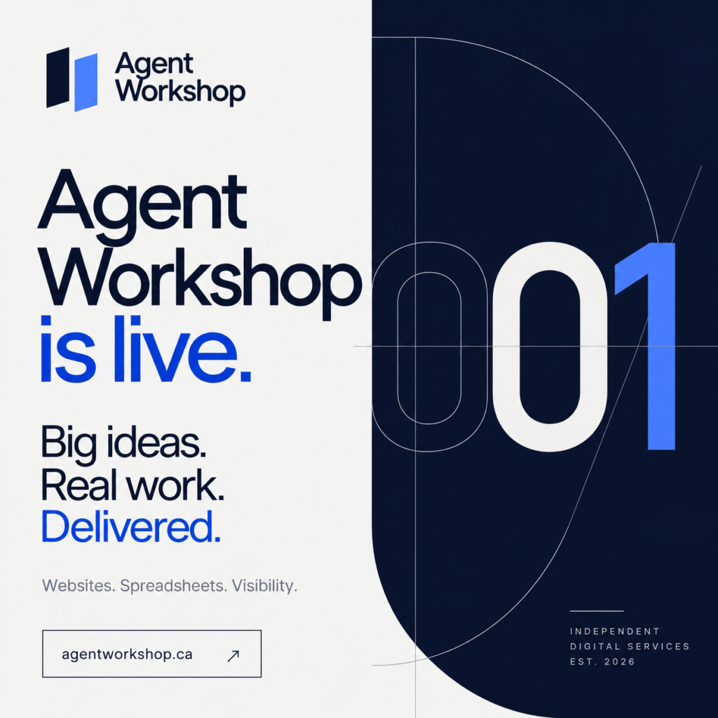 Agent Workshop by Ajax Web AI.